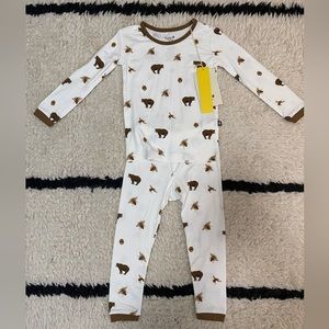Kyte Baby Honey Bear Pajamas 2T